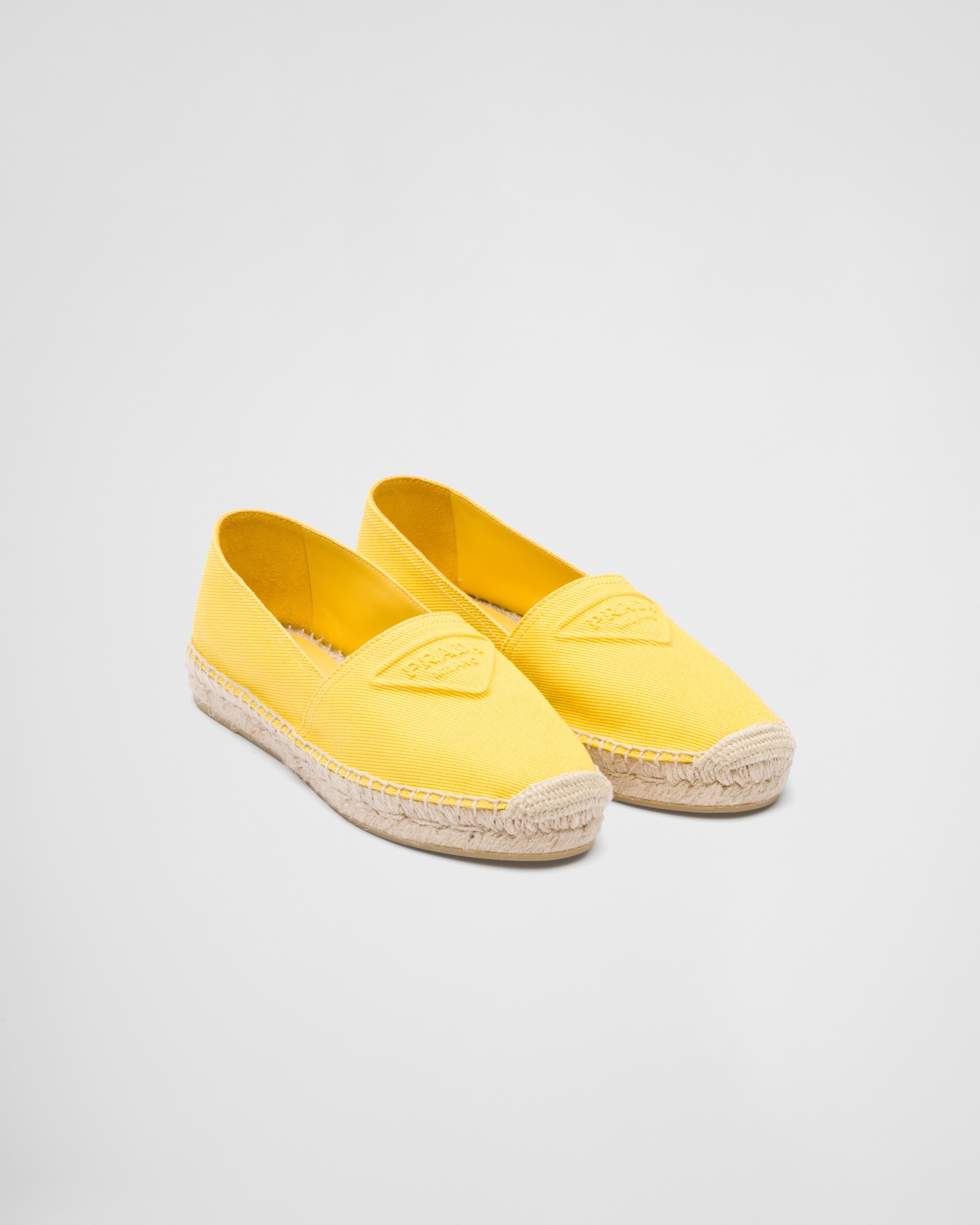 Cotton drill espadrilles - 1