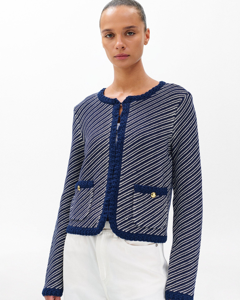 Claire Striped Cardigan 2
