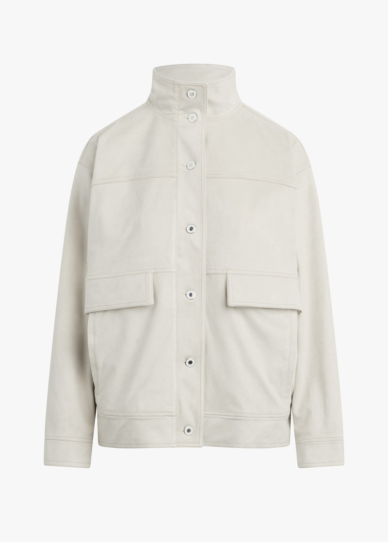 THE VEGAN SUEDE MARGOT JACKET 1
