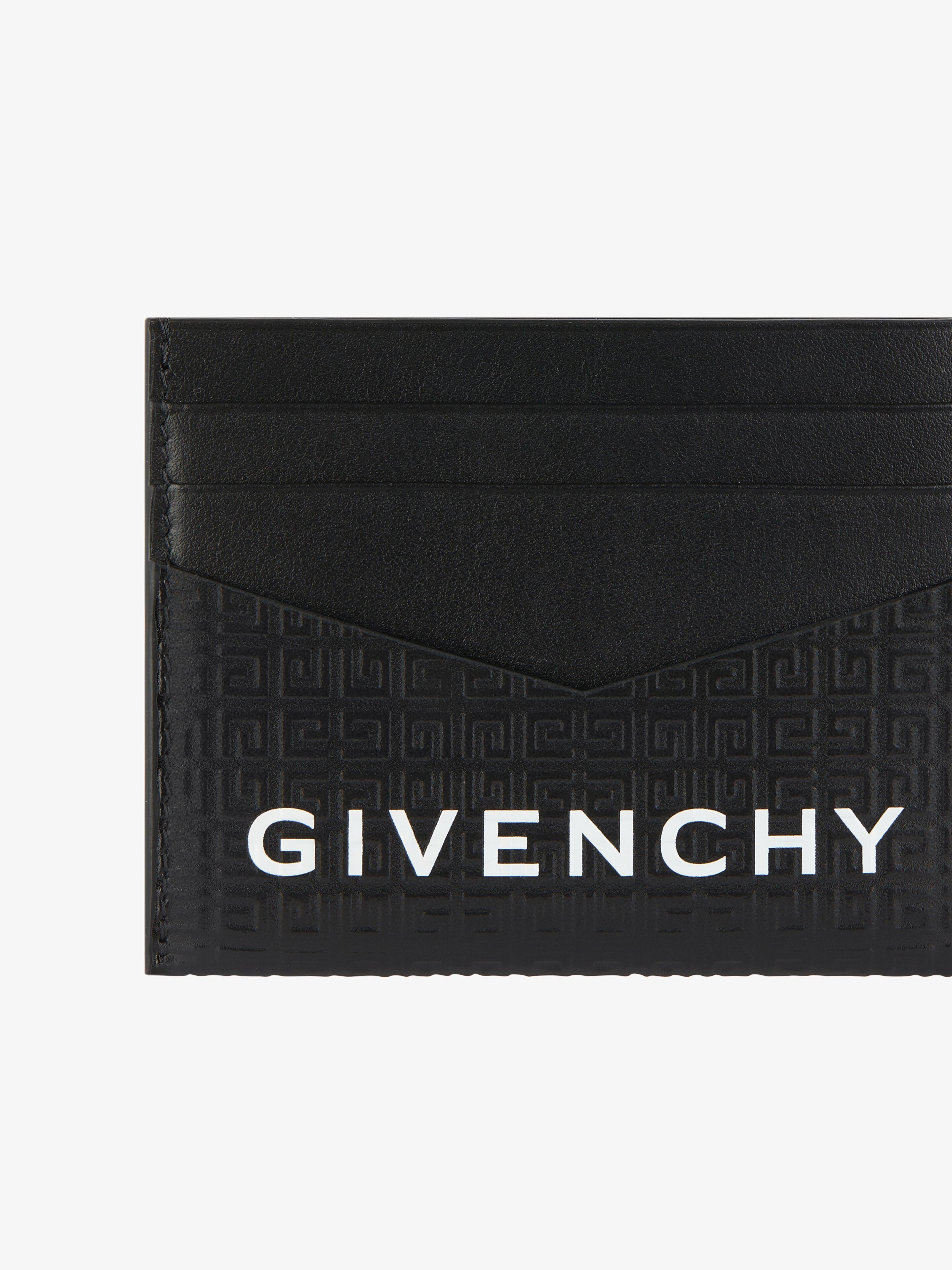GIVENCHY CARD HOLDER IN MICRO 4G LEATHER - 2