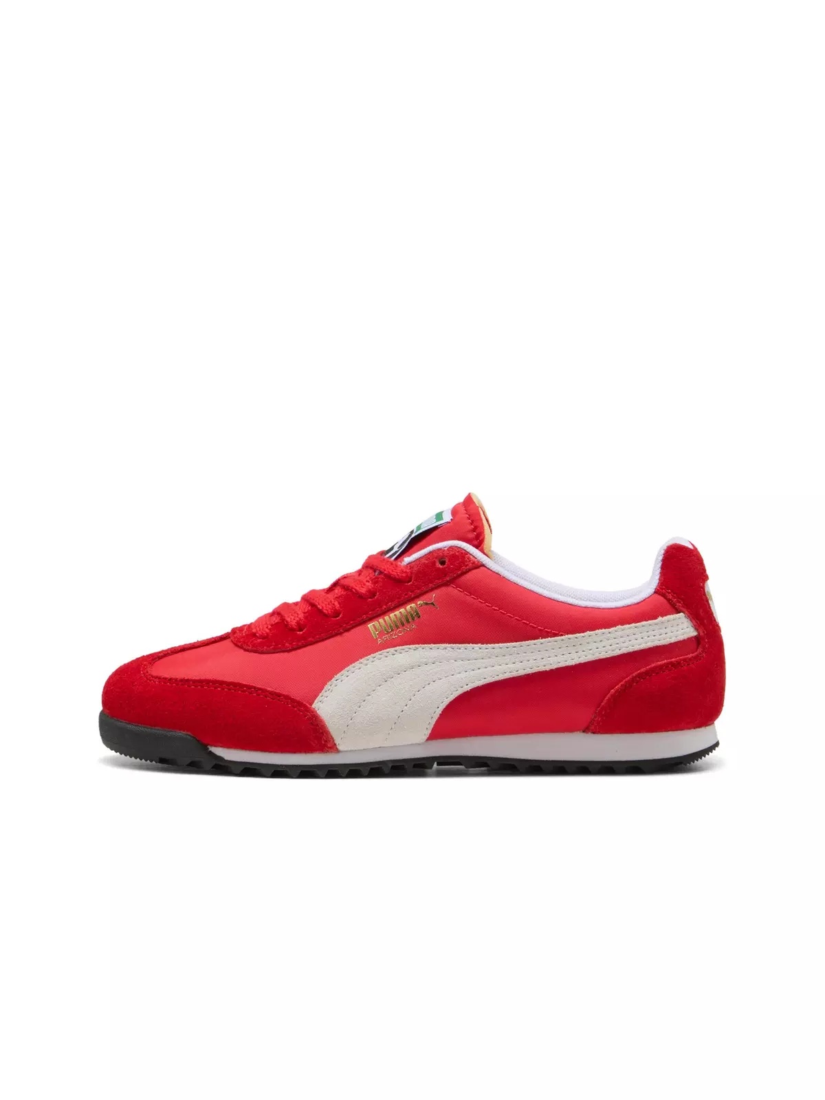 PUMA Arizona Nylon "For All Time Red/PUMA White/PUMA Gold" Women's Shoe - 2