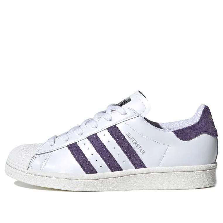(WMNS) adidas Superstar 'White Tech Purple' FV3373 - 1