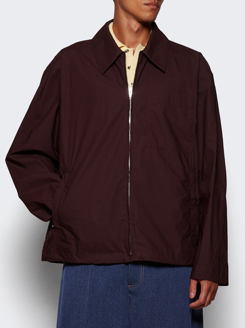 Bottega Veneta Jacket Aubergine outlook