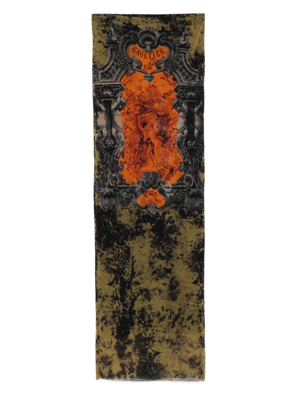 JEAN PAUL GAULTIER - Women Mesh "Médaillon" Long Skirt - 5