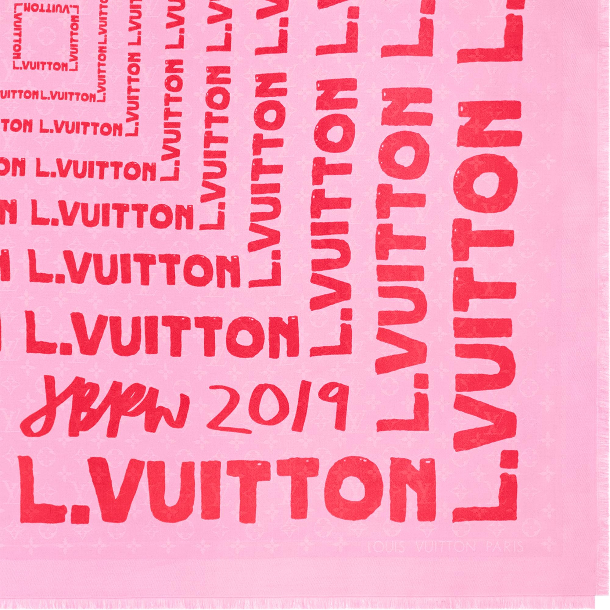 Jonas Wood X Louis Vuitton Logo Shawl - 5