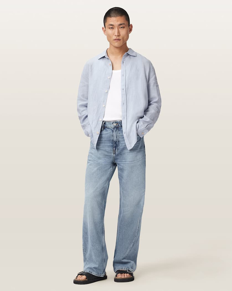 LOOM LONG SLEEVE LINEN SHIRT 3