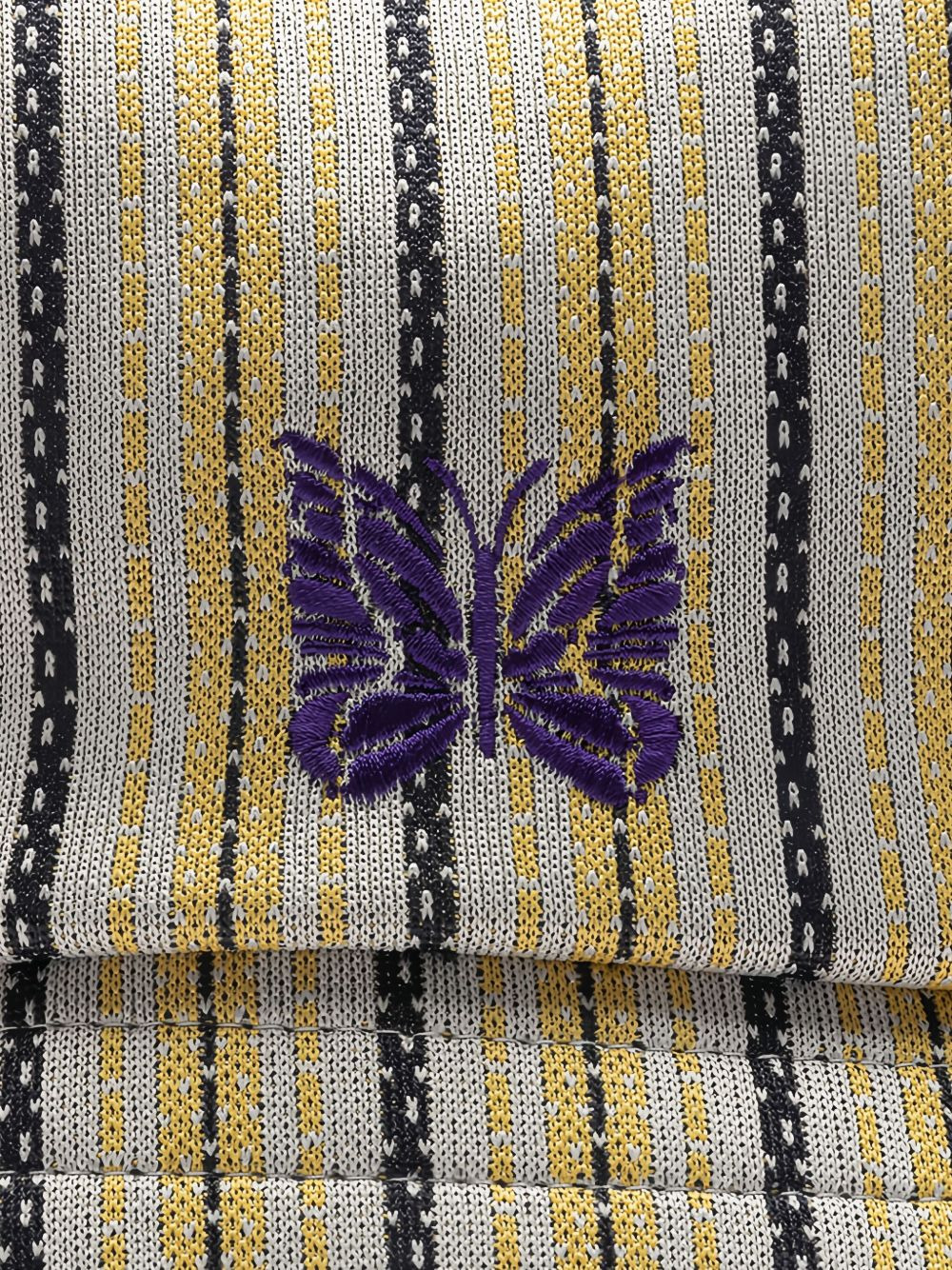 striped butterfly bucket hat - 3