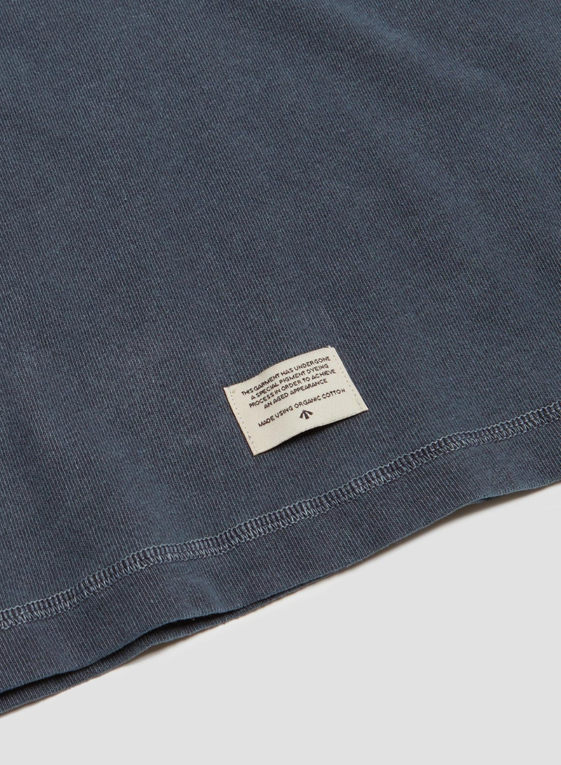 Military Tee in Navy 8