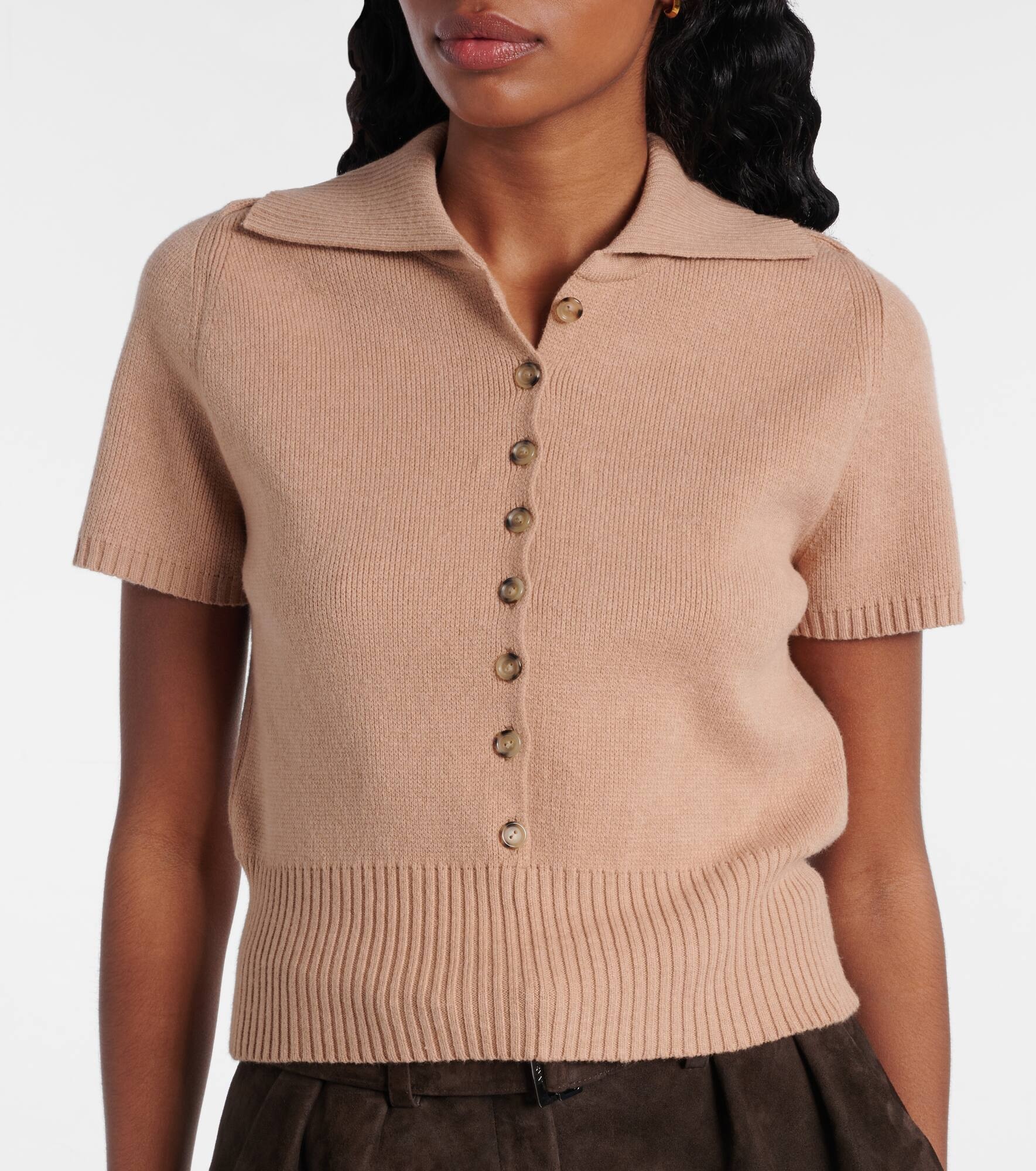Cotton-blend top - 5