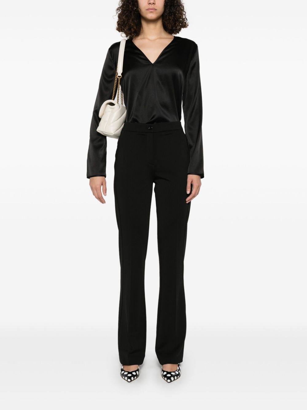 pressed-crease trousers - 2