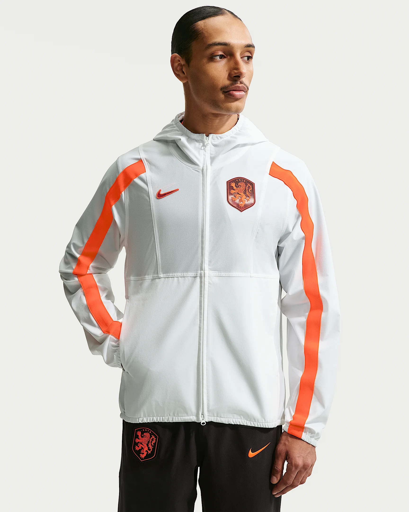 Netherlands Energy Men's Nike Dri-FIT Soccer Woven Jacket - 1