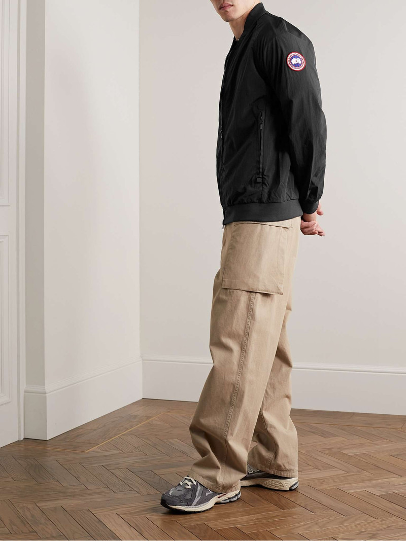 Canada Goose Faber Grosgrain-Trimmed AcclimaLuxe Shell Bomber Jacket outlook