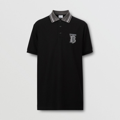 Burberry Monogram Motif Cotton Piqué Polo Shirt – Unisex outlook