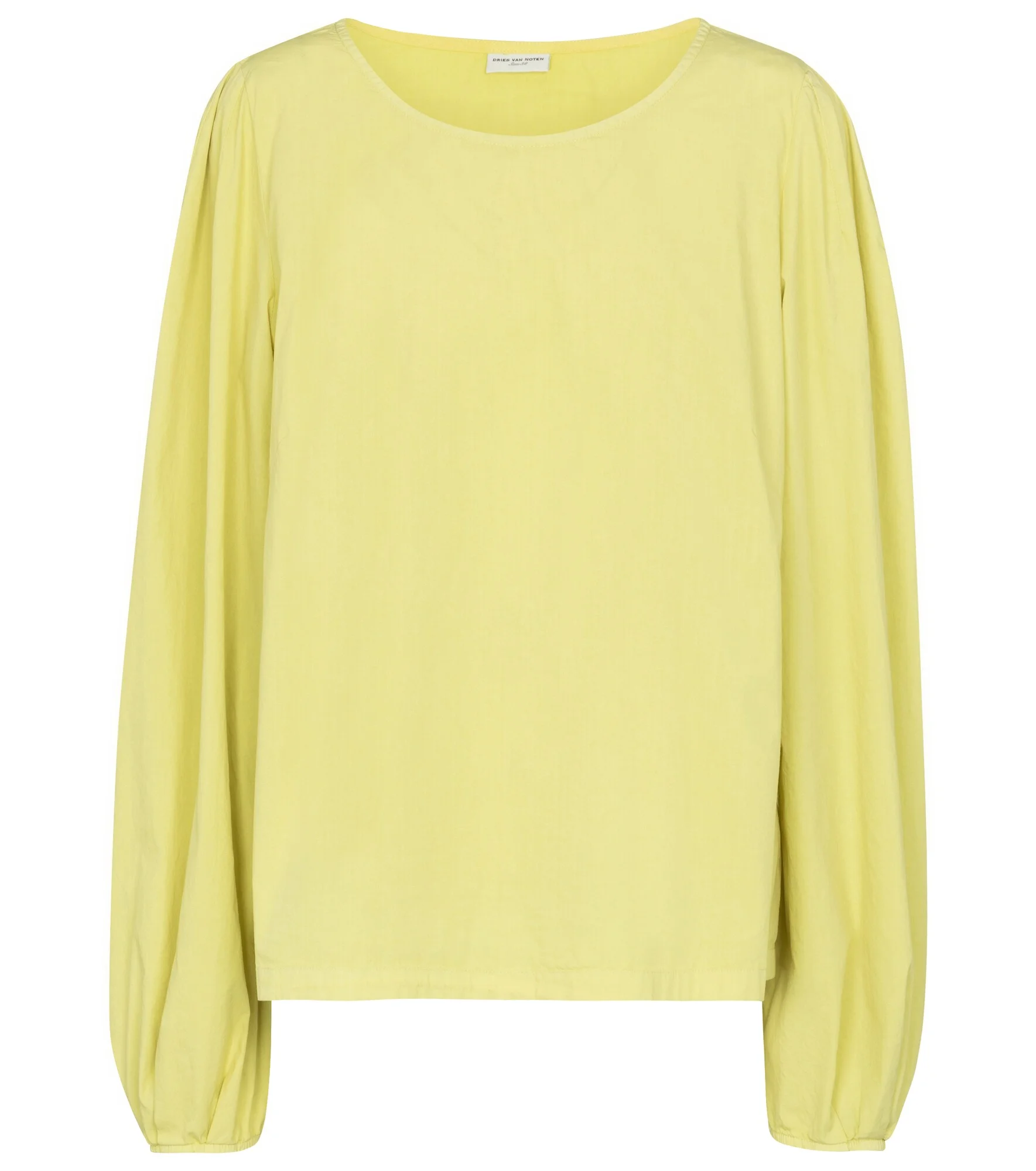 Cotton poplin-blend top - 1