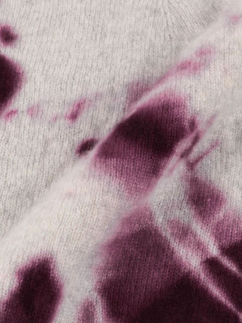 tie-dye crew-neck sweater - 3
