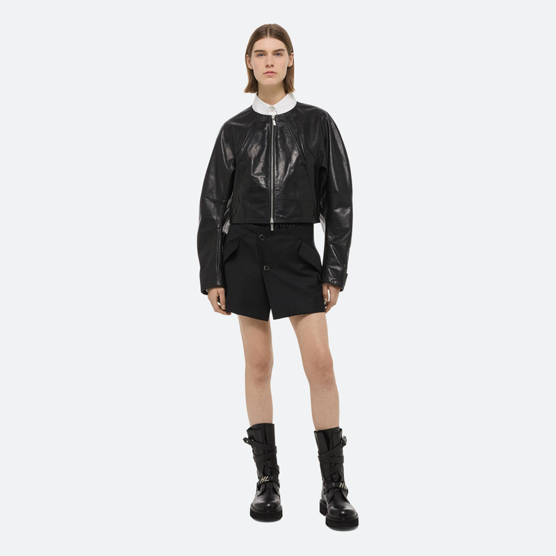 Helmut Lang ARTICULATED LEATHER JACKET outlook