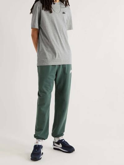Nike Logo-Embroidered Cotton-Jersey T-Shirt outlook