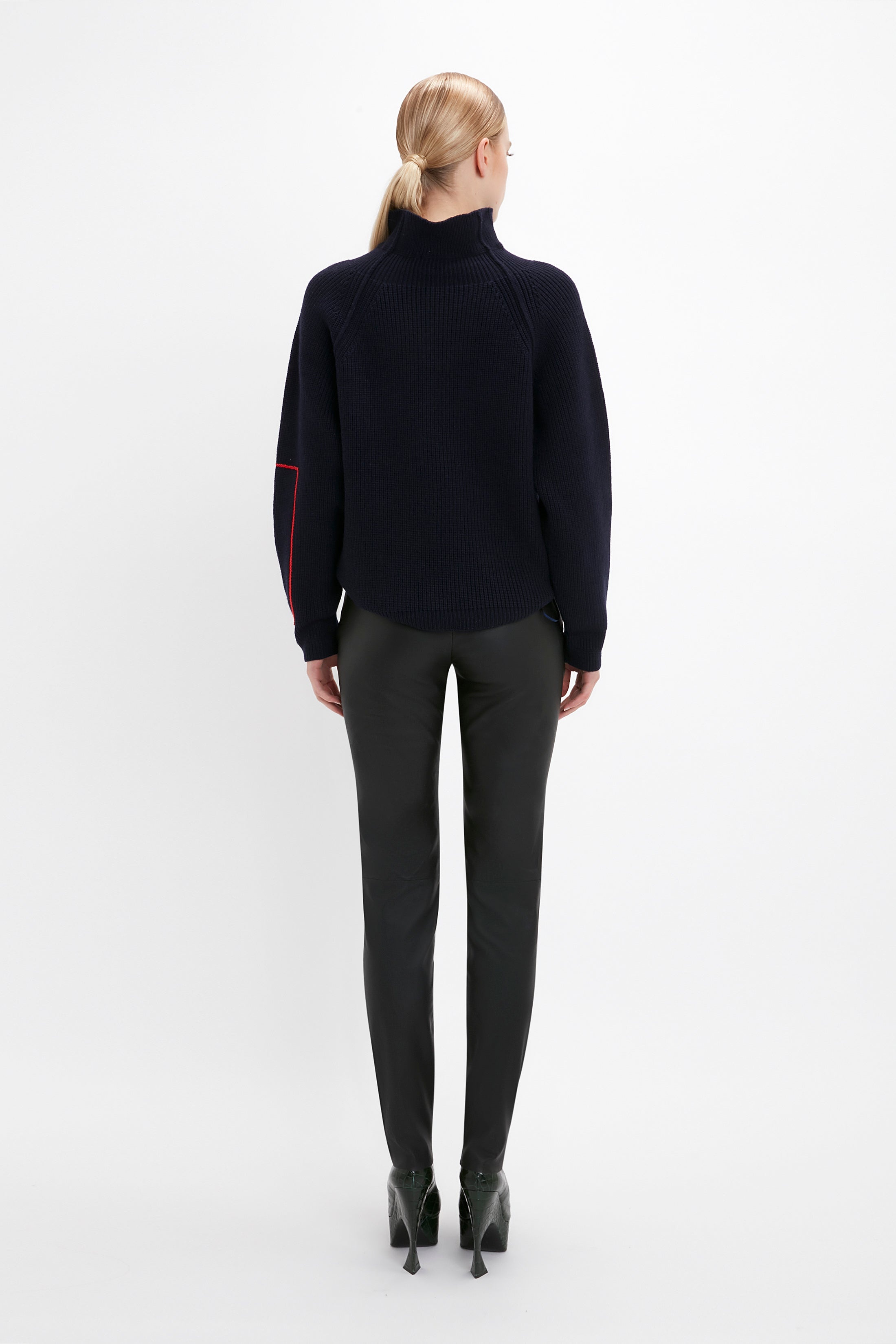 Victoria Beckham high-waisted split-front Leggings - Farfetch