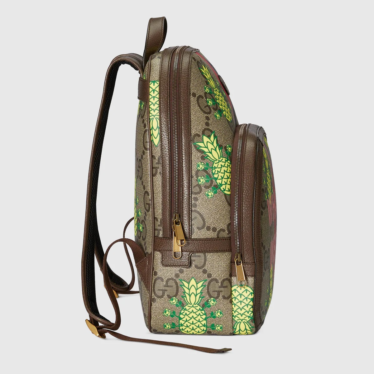 Gucci Pineapple GG Supreme backpack - 4