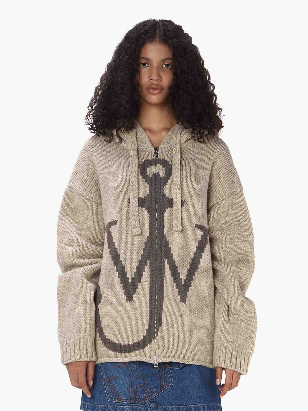 ZIP FRONT ANCHOR HOODIE - 2