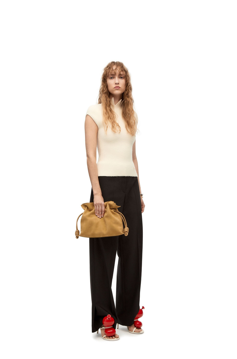 Loewe Flamenco clutch in nubuck outlook