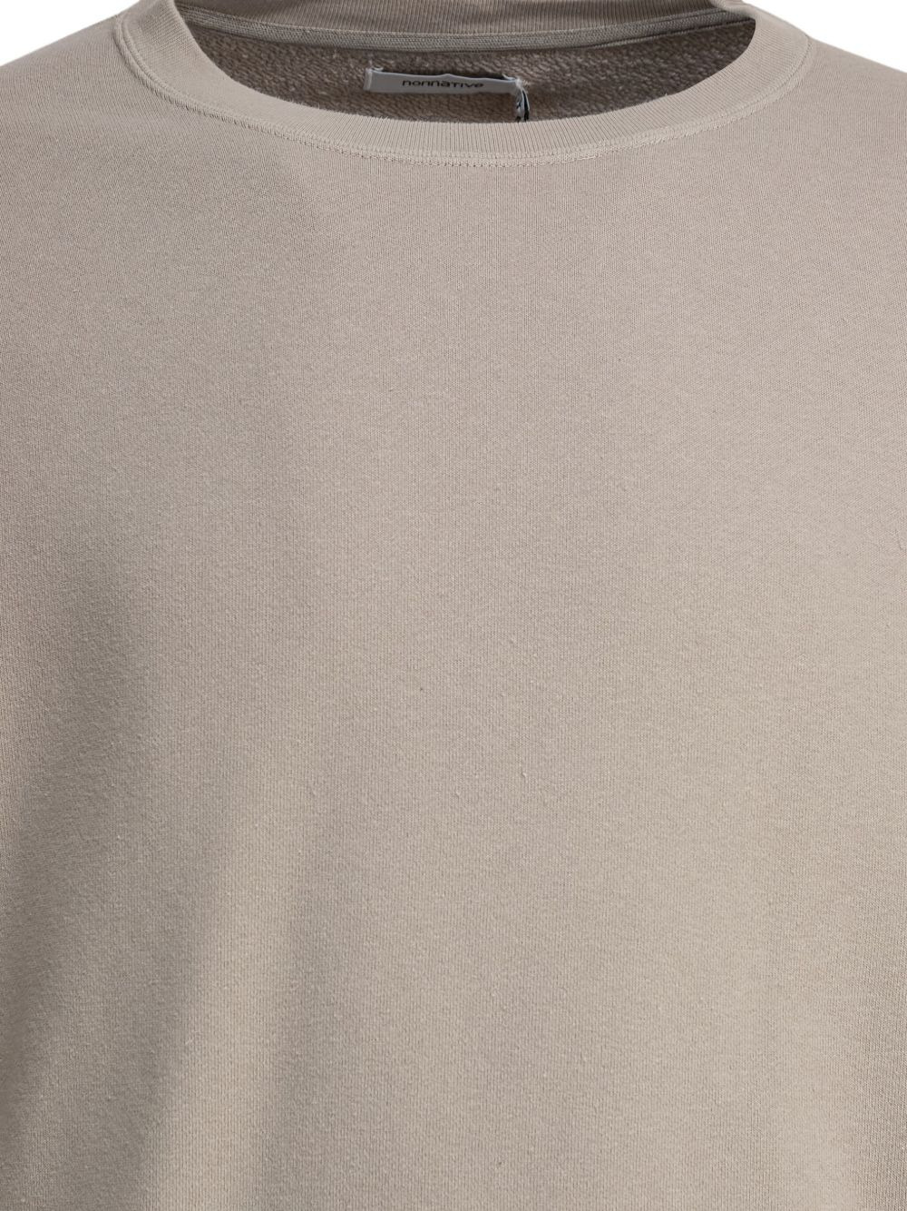 cotton crew-neck sweatshirt - 4