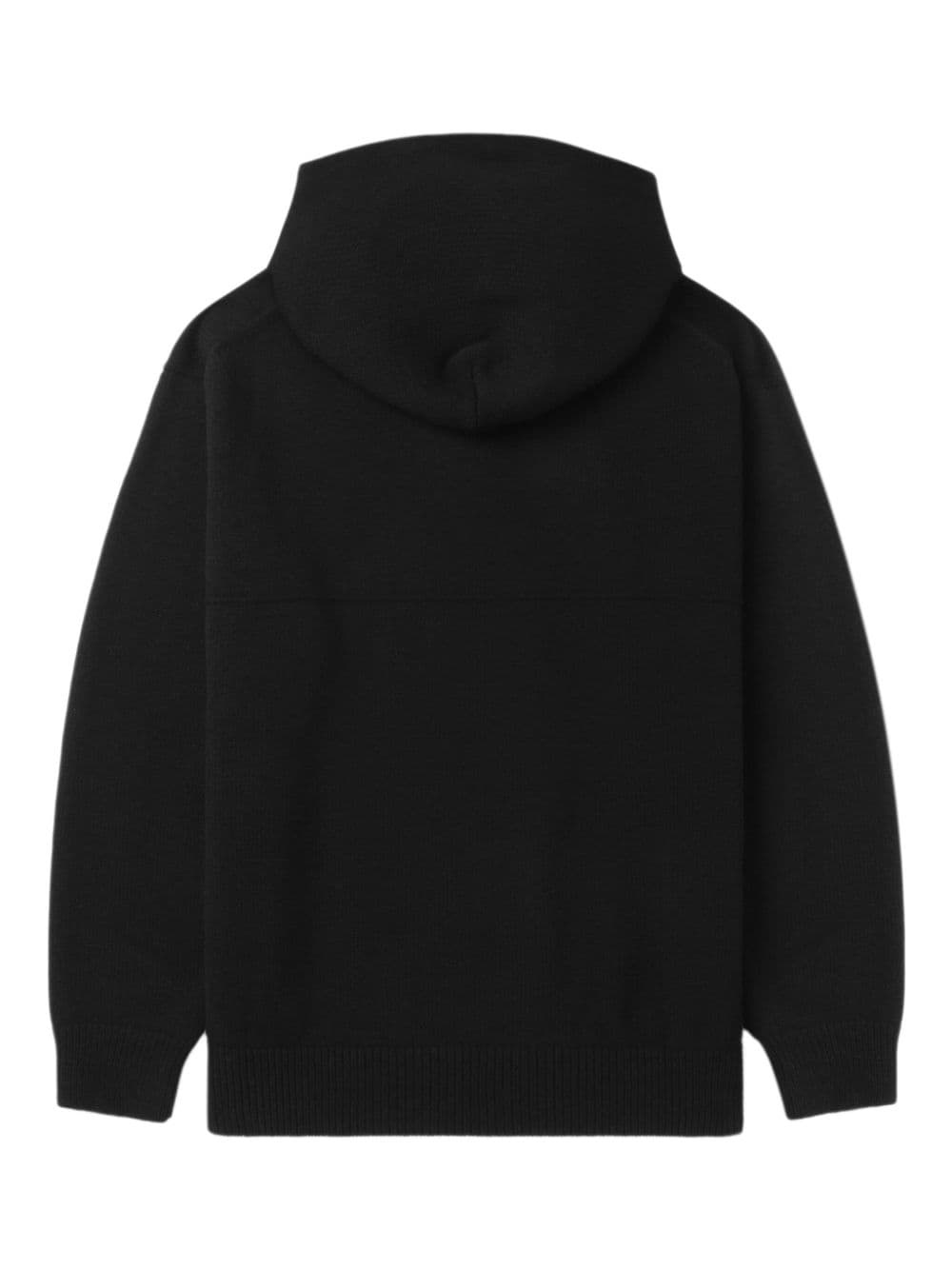 logo-embroidered hoodie - 11