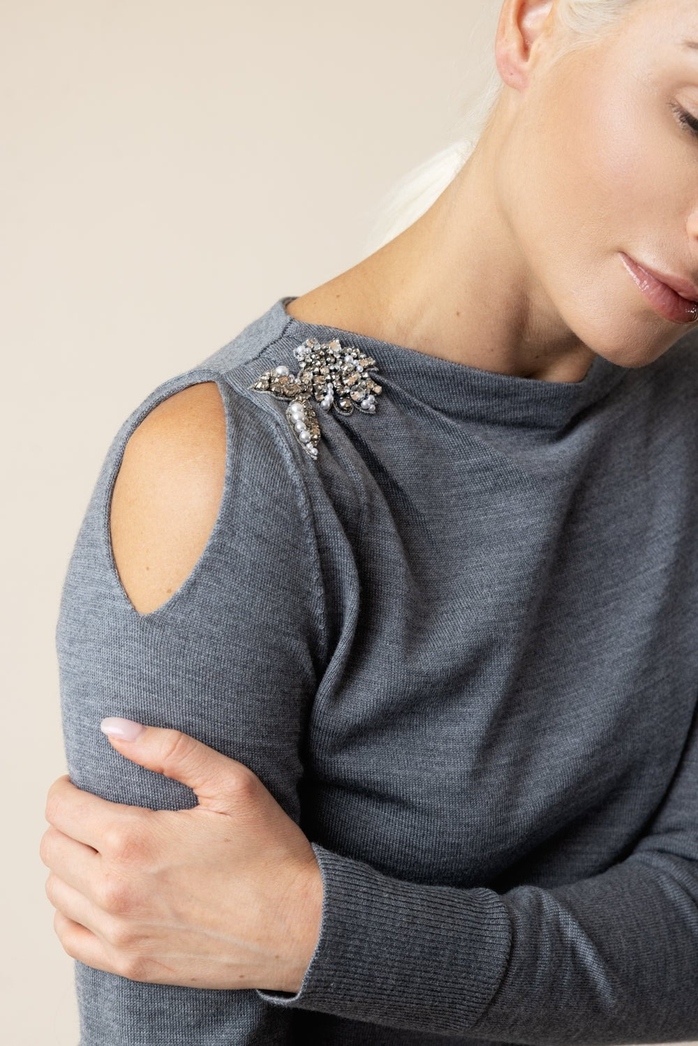 Drape Detail Jumper - 3