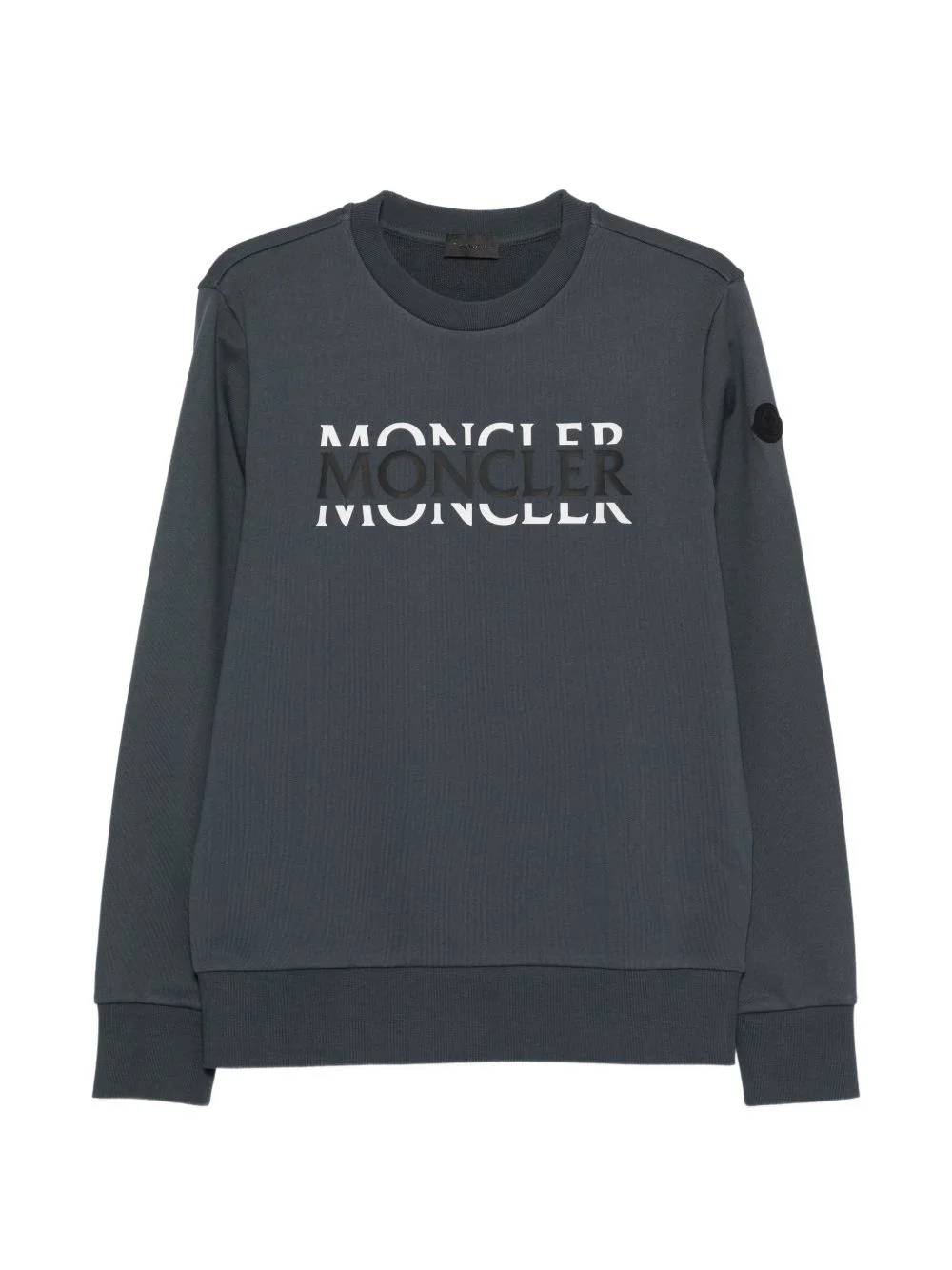 logo-print sweatshirt - 1