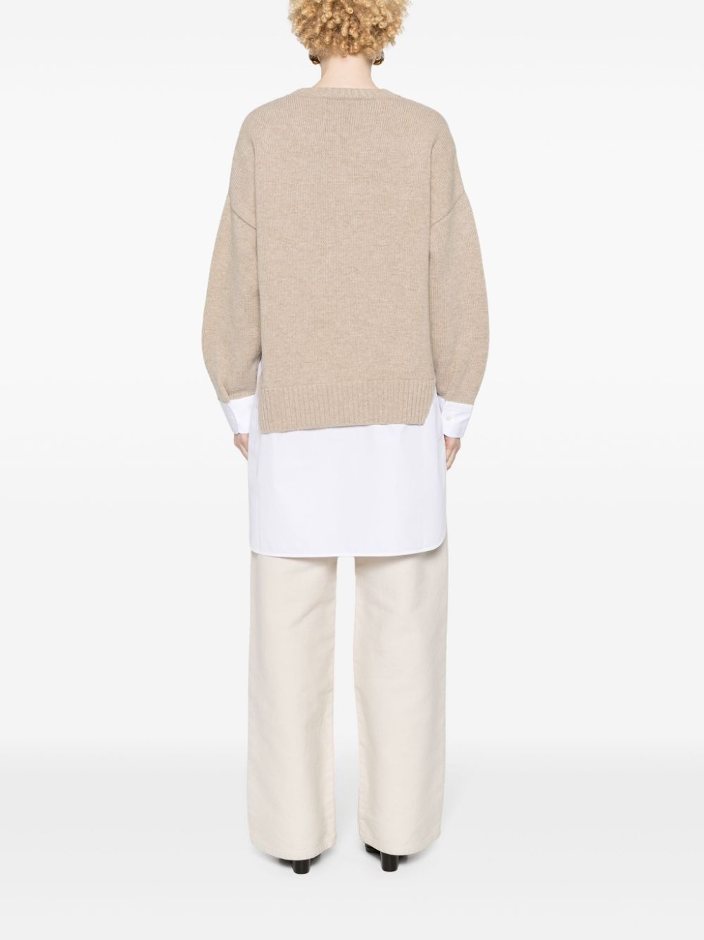 layered-effect jumper - 4