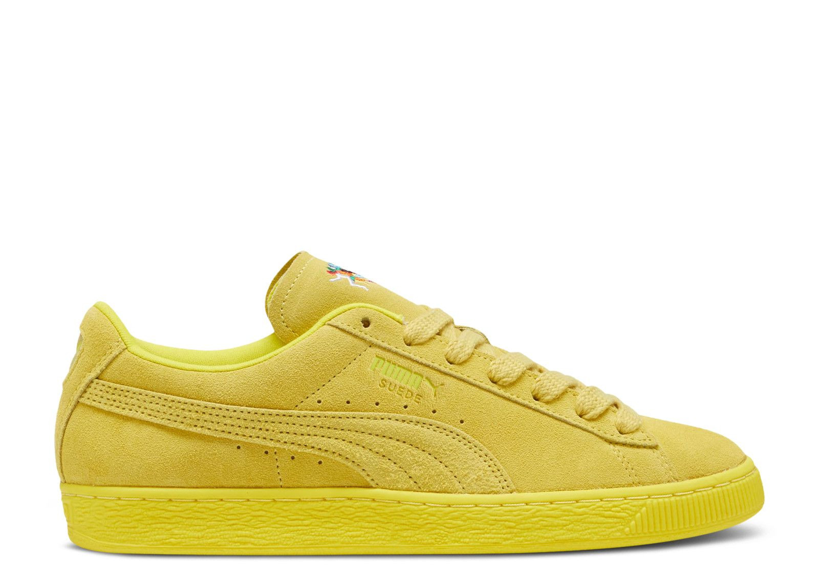 SUEDE 'LOVE MARATHON - COURT YELLOW' - 1