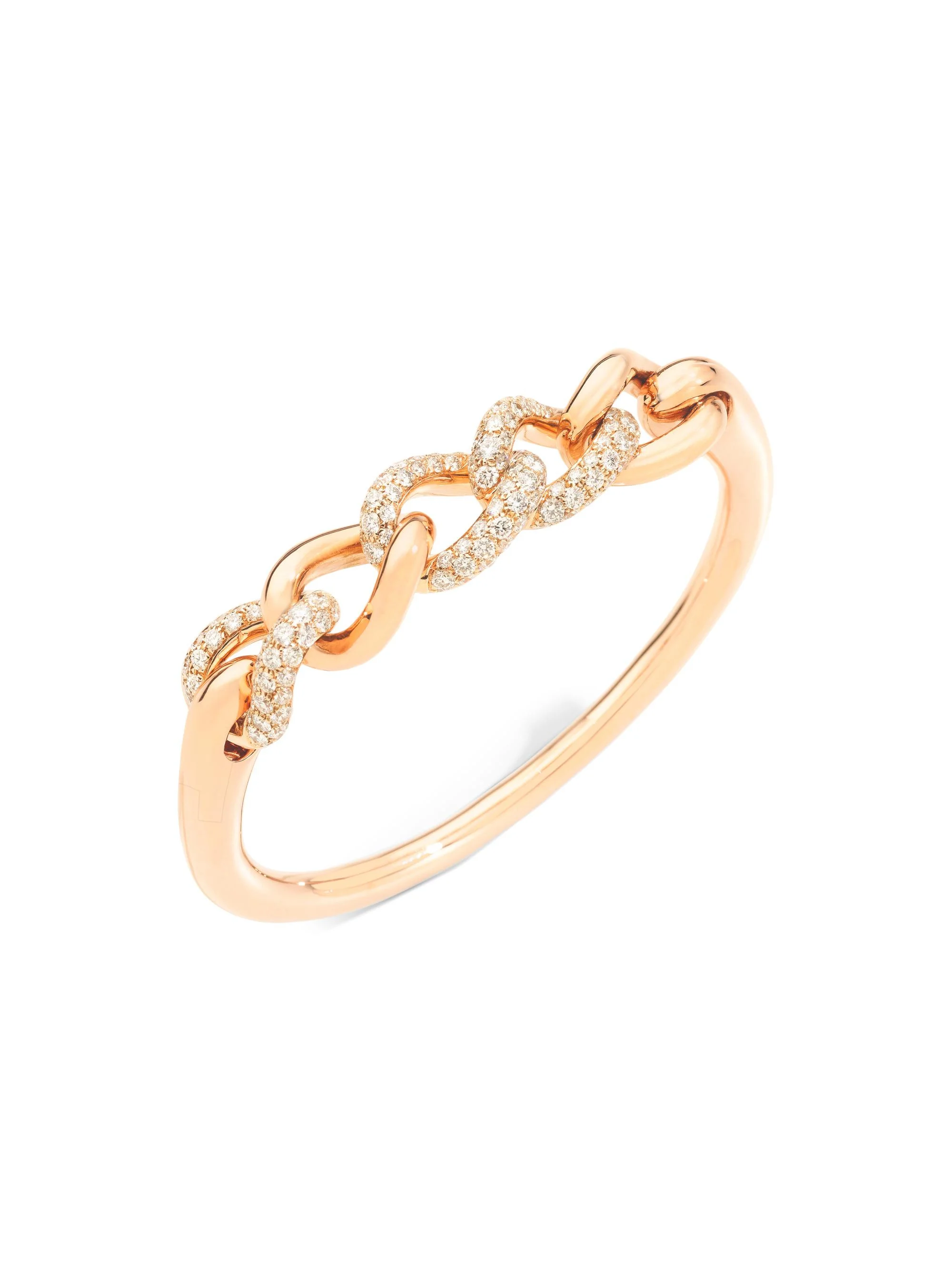 Women's Catene 18K Rose Gold & 3.3 TCW Diamond Bangle - Rose Gold - 1