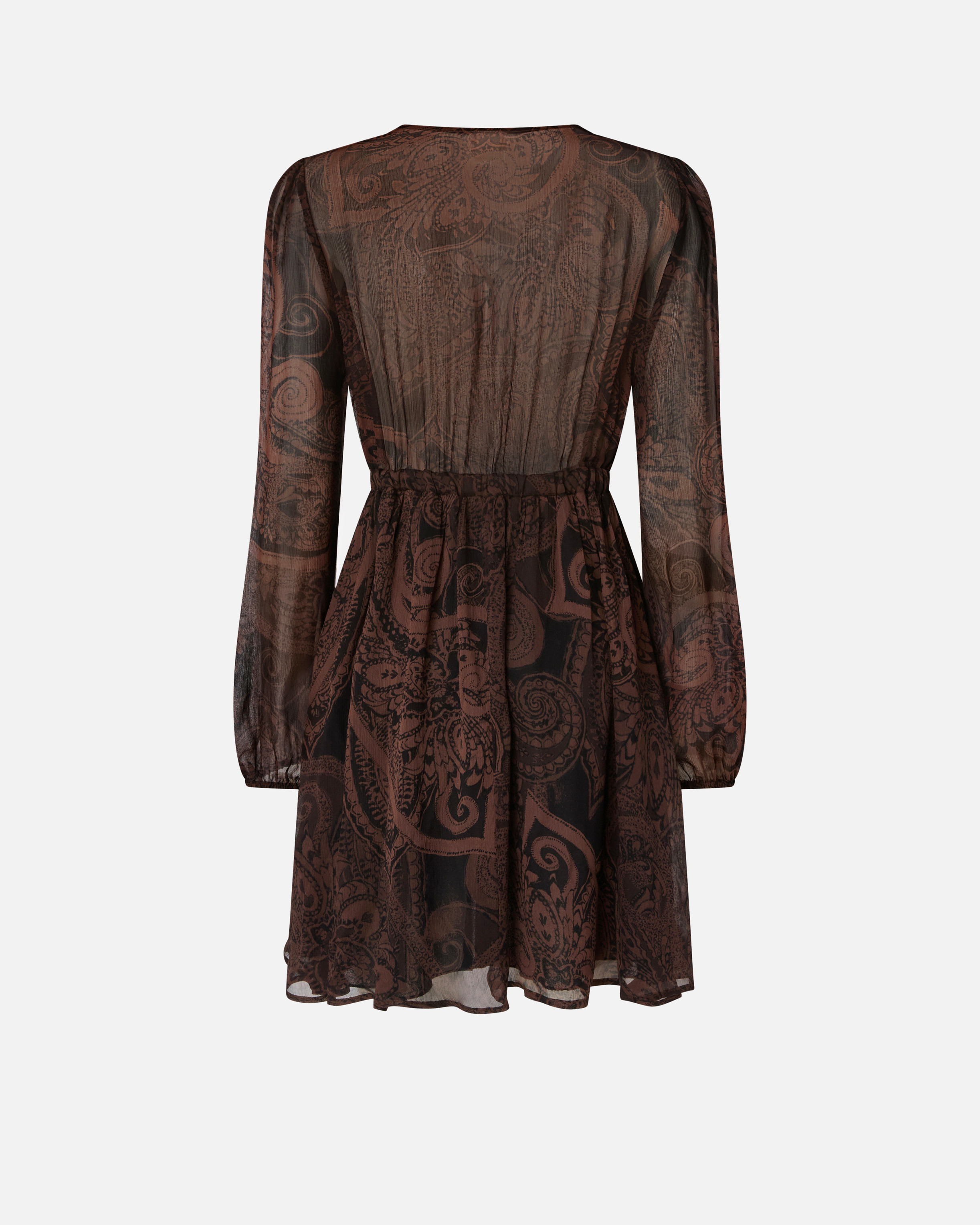 MINI DRESS WITH CASHMERE PRINT - 6