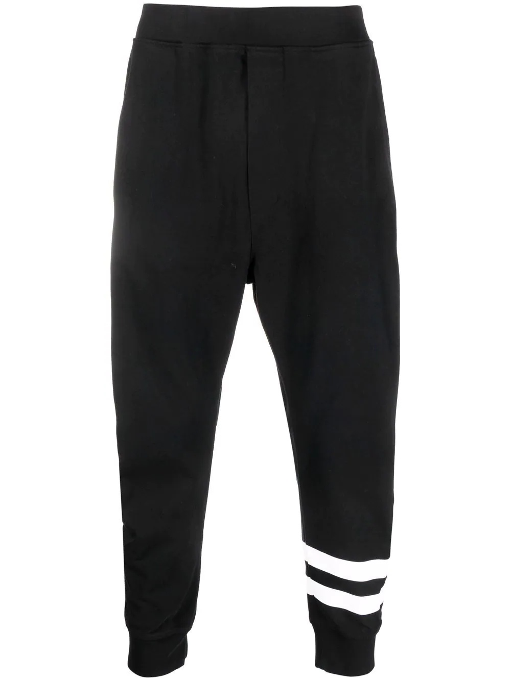 logo-print stripe track pants - 1