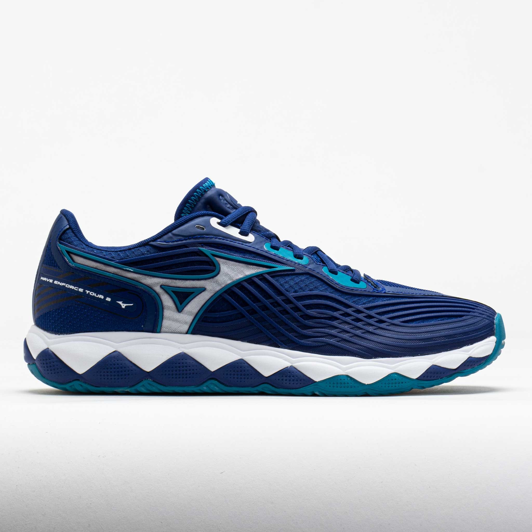 Mizuno Wave Enforce Tour 2 AC Men's Bellwether Blue/White - 1