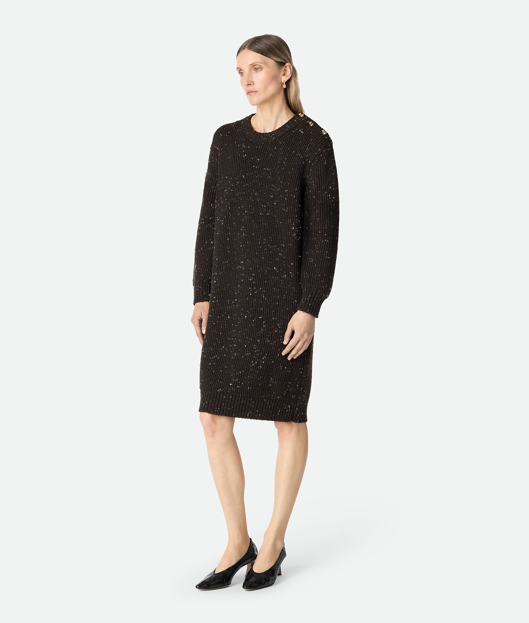 Wool English Rib Dress - 2