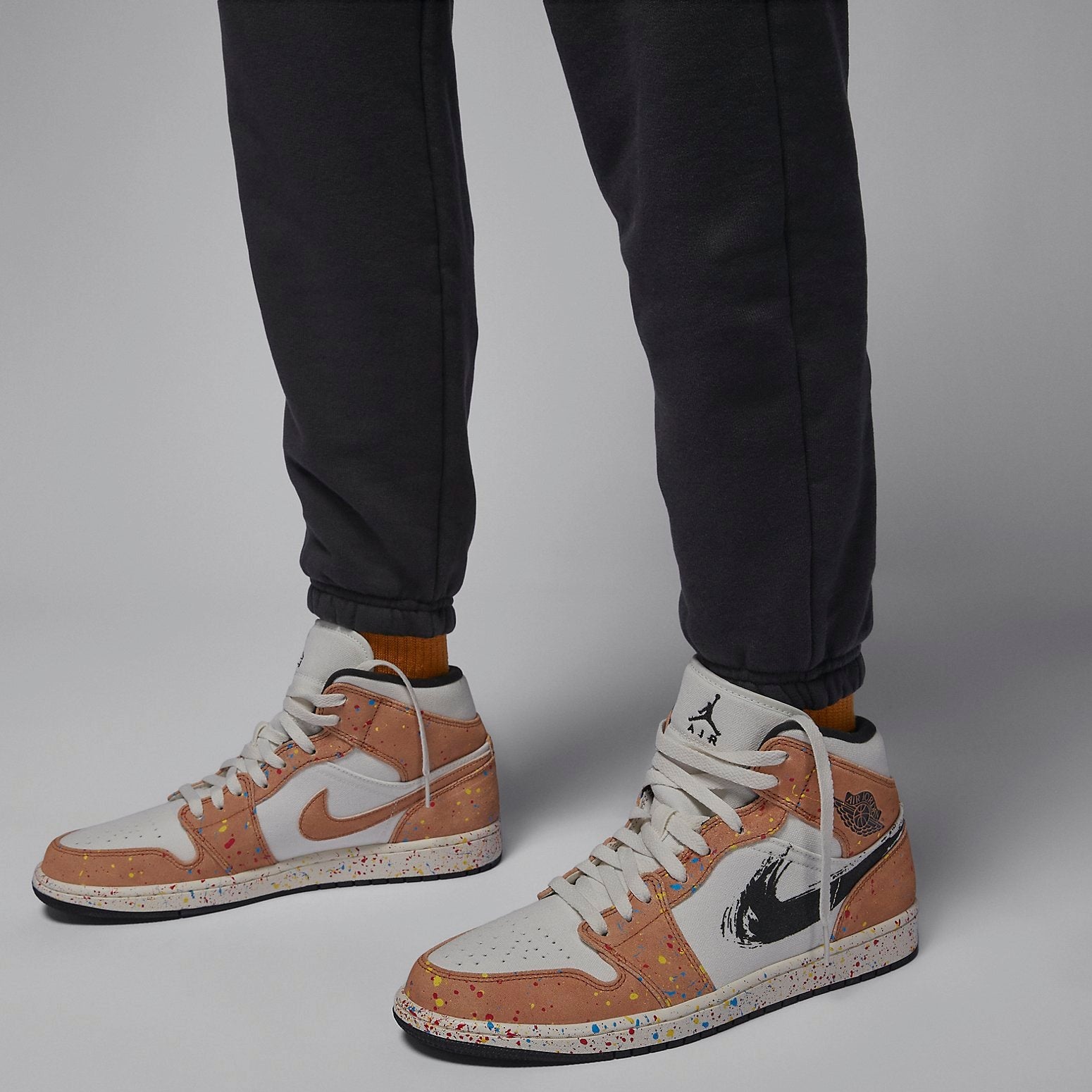 Air Jordan Wordmark Sweatpants 'Black' FJ0697-045 - 5