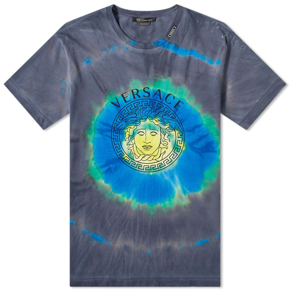 Versace Tie Dye Medusa Tee - 1