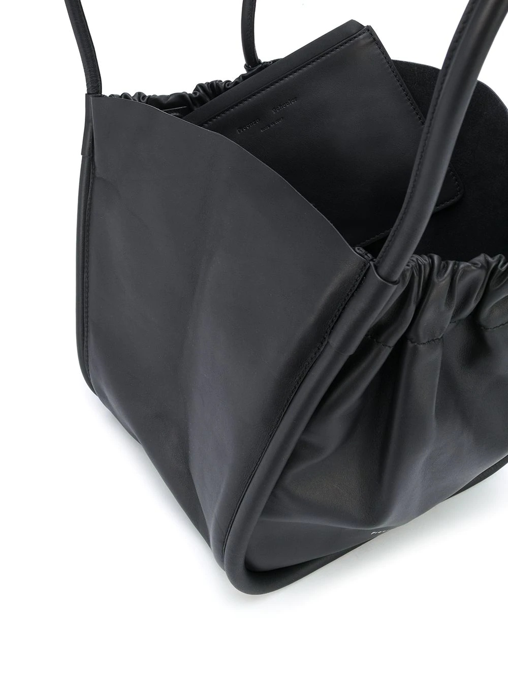 Ruched L tote bag - 5