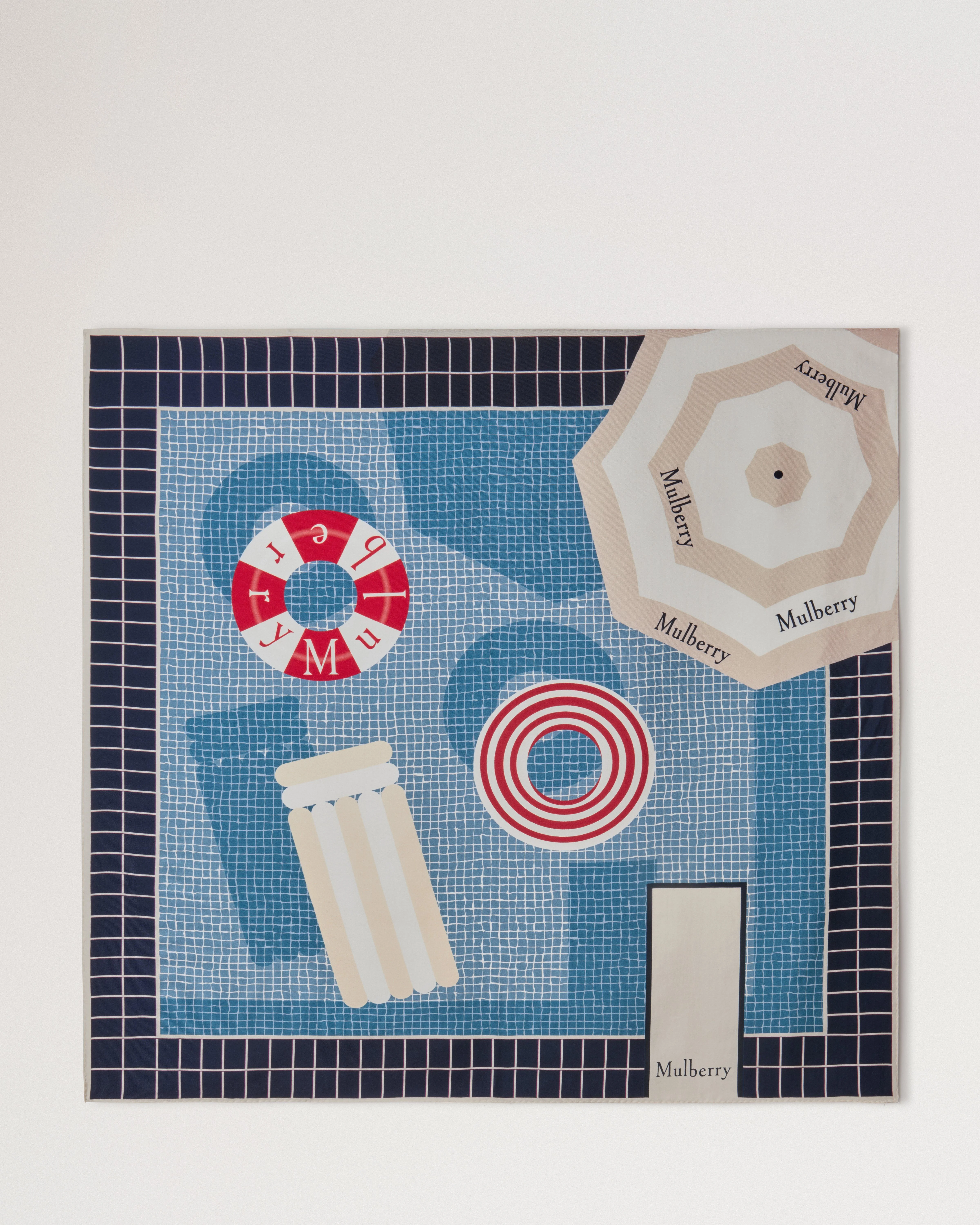 Summer Pool Square
Brighton Blue & Night Sky Silk Twill - 1