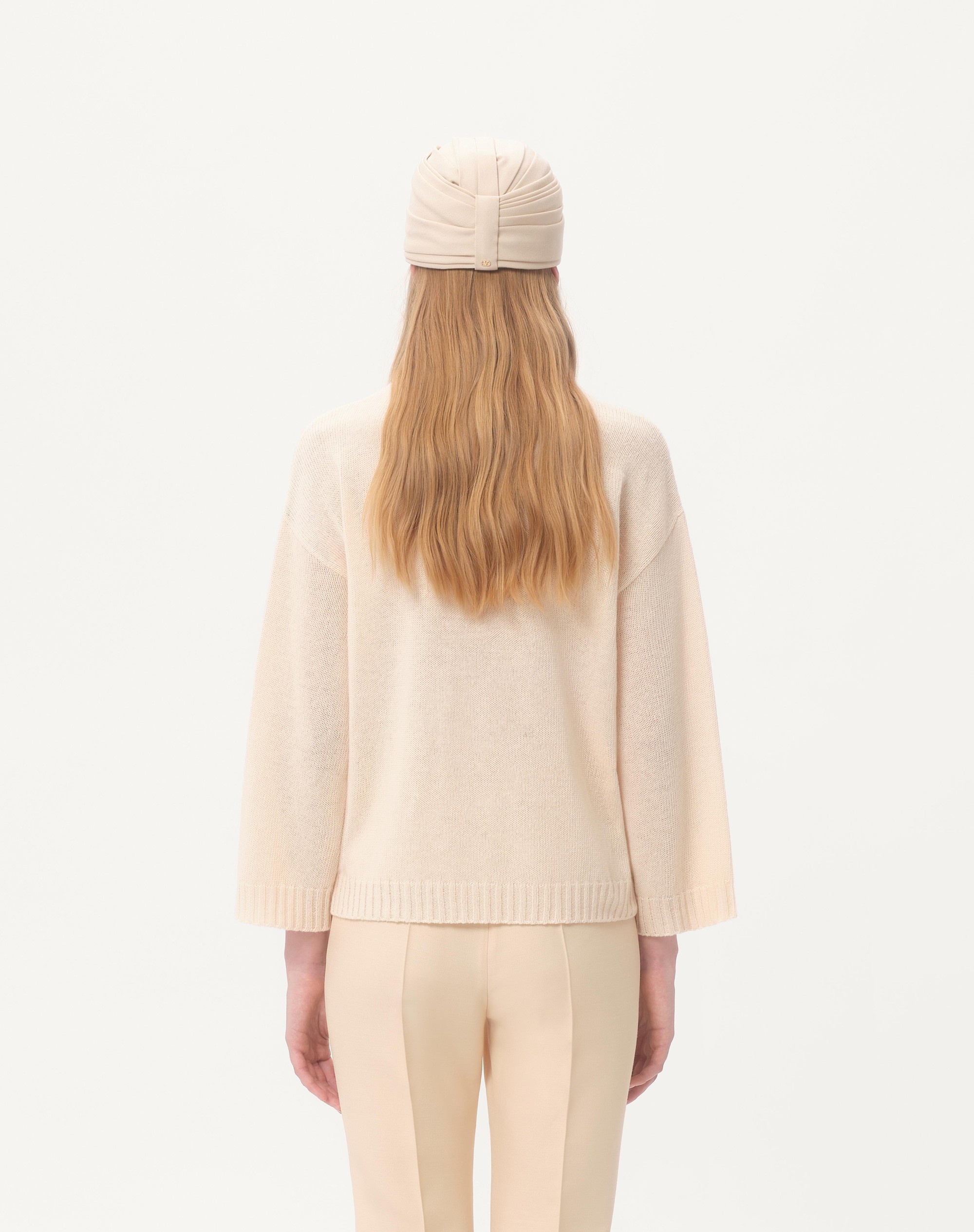EMBROIDERED WOOL SWEATER - 6