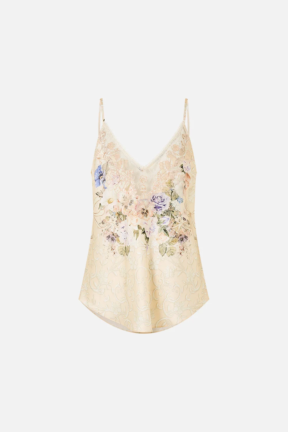V-NECK BIAS CAMI - 1