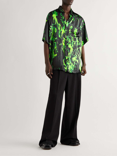 VETEMENTS Printed Woven Shirt outlook