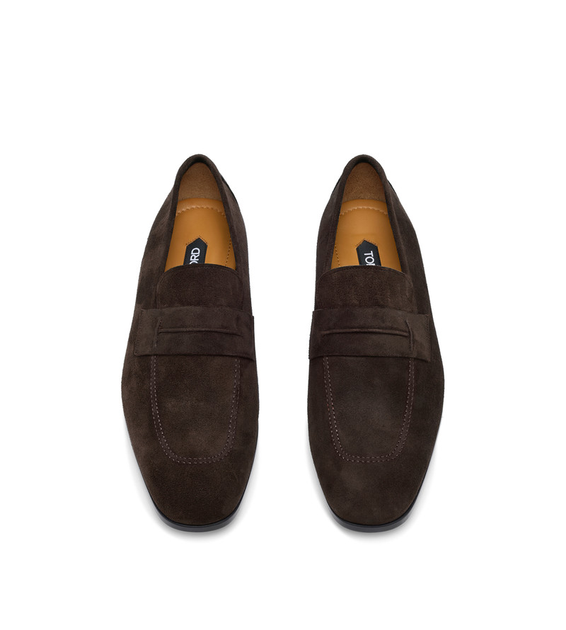 TOM FORD SUEDE SEAN PENNY LOAFER outlook