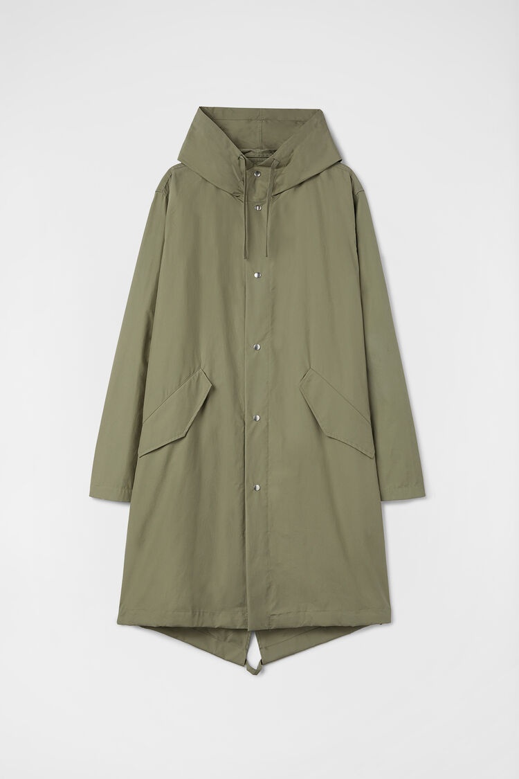 ★【JIL SANDER】 ロゴ フードジッ プアップ★ Jil Sander Logo Longsleeve - Porcelain (Stiff Cotton Jersey
