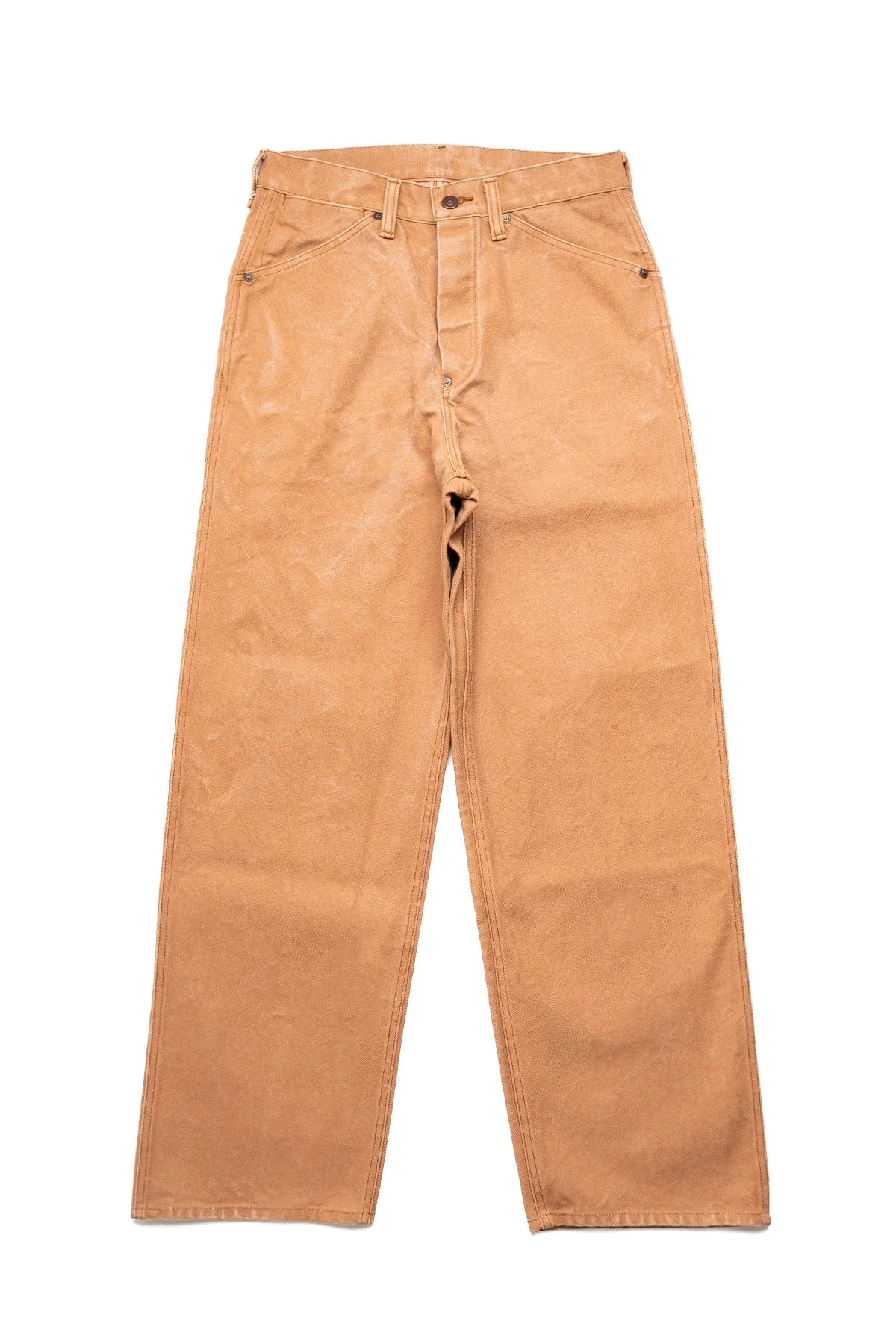 Persimmon Tannin Dye Heavy Duck Work Pants - Wide - 1