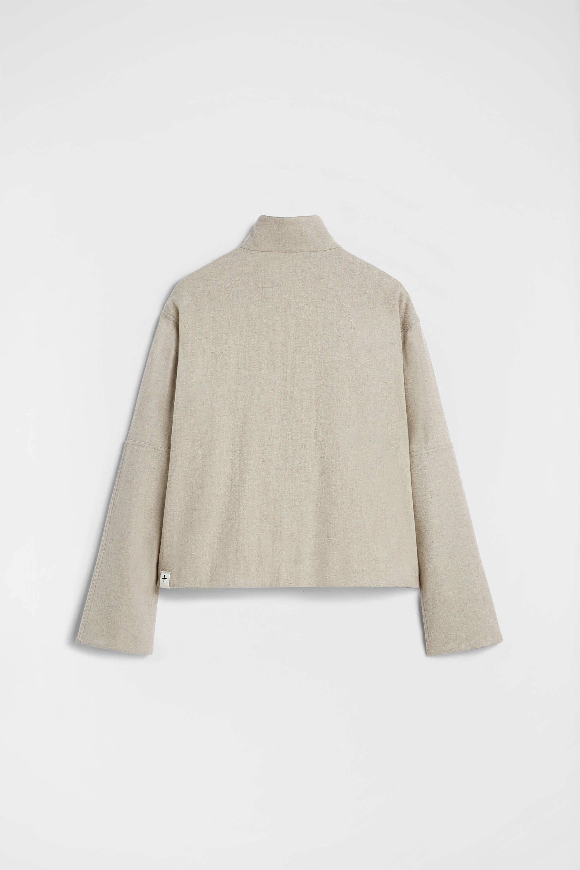 Felt Wool Padded Blouson - 3