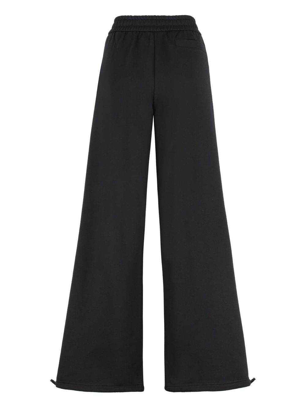 embroidered-logo drawstring track trousers - 3