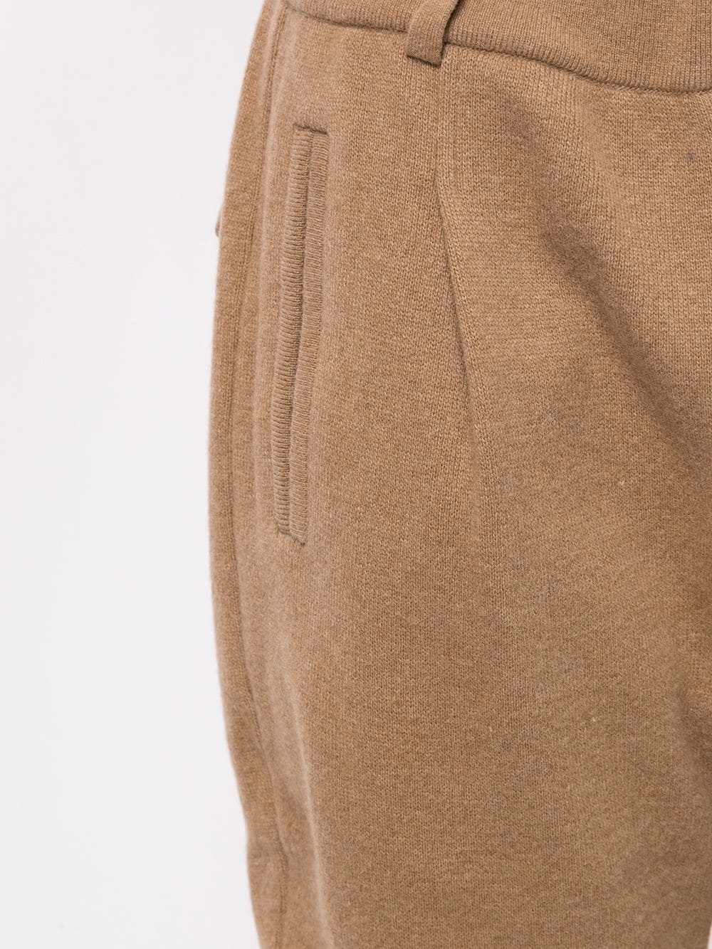 pleat-detailing wool trousers - 5