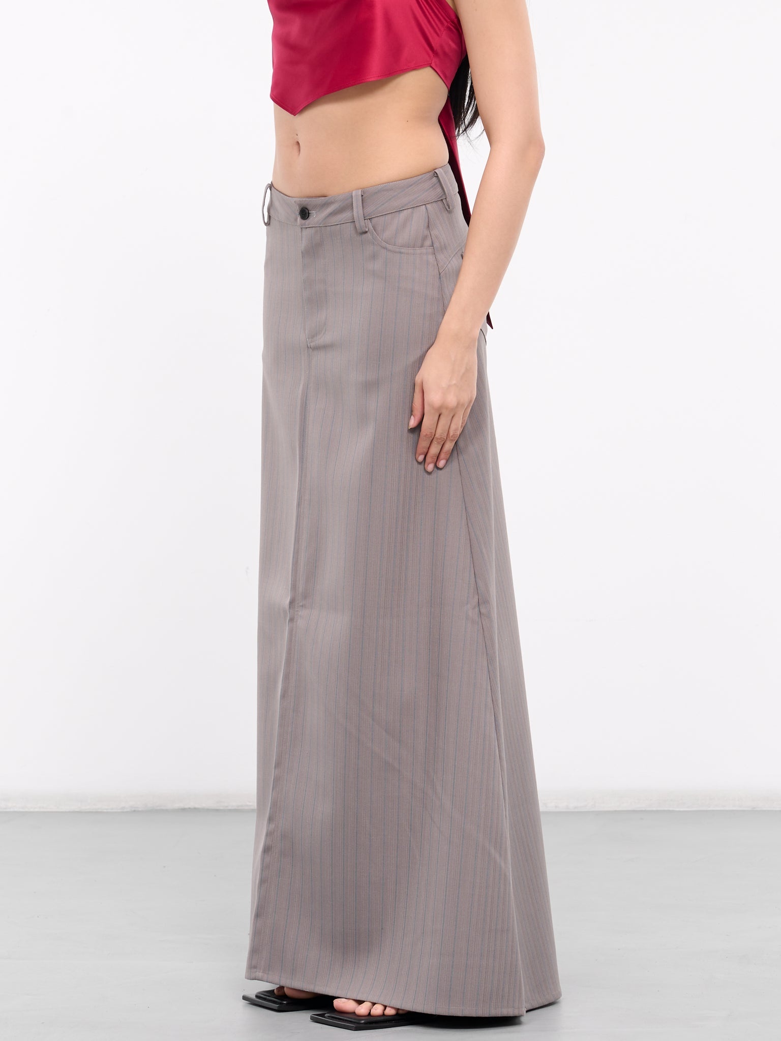 A-Shape Long Skirt - 2